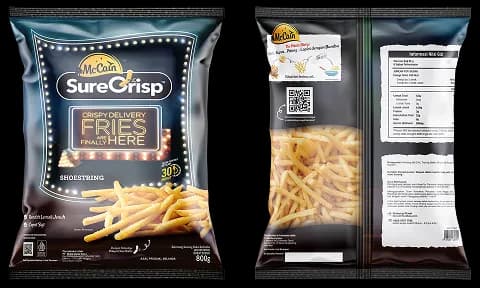 Sachet Center Seal - MacCain Sure Crisp