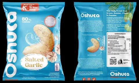 Sachet Center Seal - Oshuca Salted Garlic