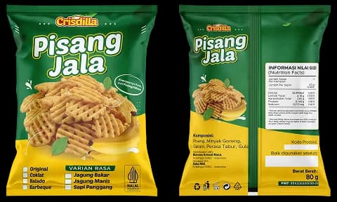 Sachet Center Seal - Pisang Jala